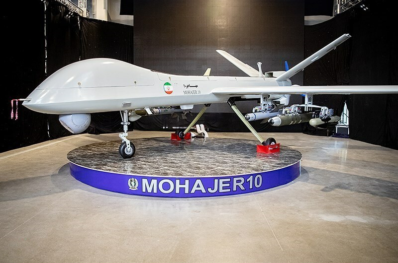 Mohajer-10 Drone Canggih Terjauh Milik Iran