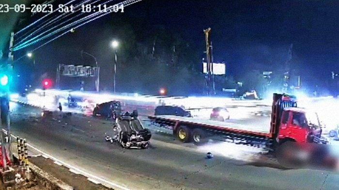 Tragedi Kecelakaan Exit Tol Bawen, 4 Orang Tewas