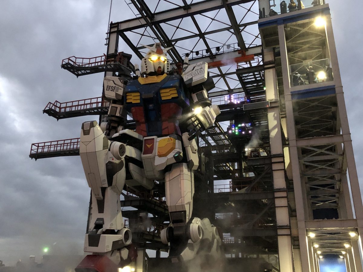 Jepang bikin Gundam 149 kaki yang bisa di kemudikan manusia