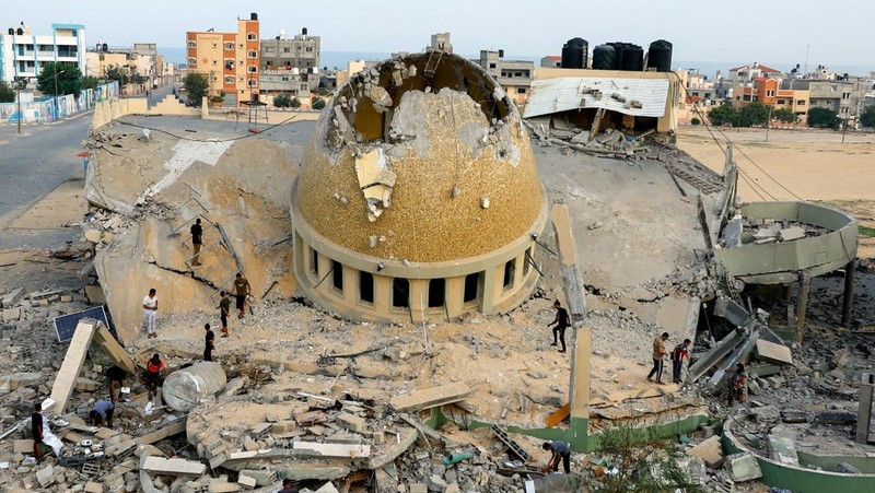 Pilu Warga Gaza Usai Gereja 0rtodoks Digempur Israel