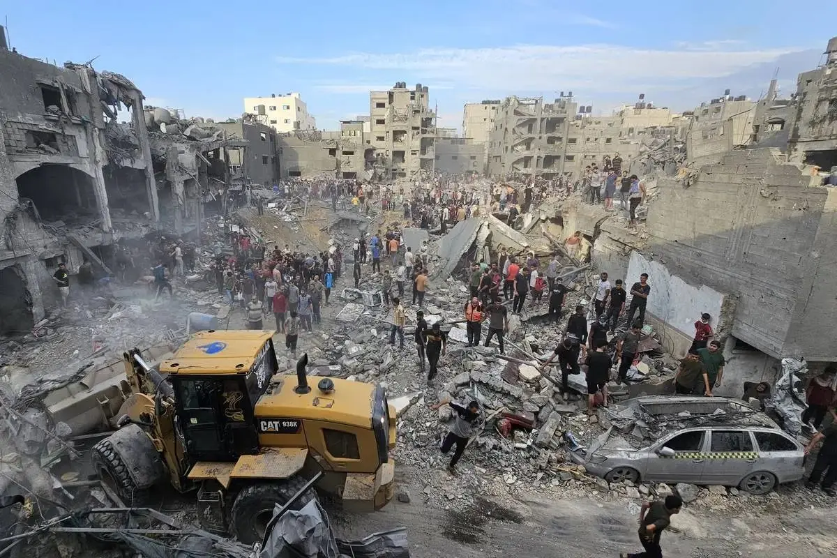 Israel Bom Kamp Pengungsi Jabalia di Gaza 30 Tewas