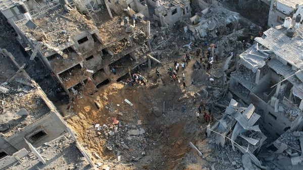 Israel Serang Kamp Pengungsi Maghazi Gaza 30 Tewas
