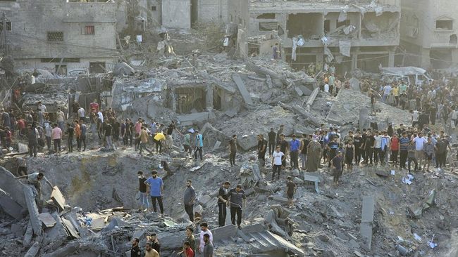 Korban Tewas Perang Israel-Gaza Tembus 11 Ribu Orang