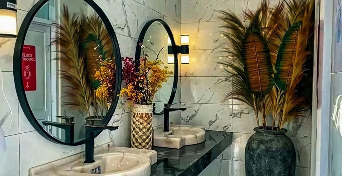 Viral Toilet di SPBU Bak Hotel Bintang 5