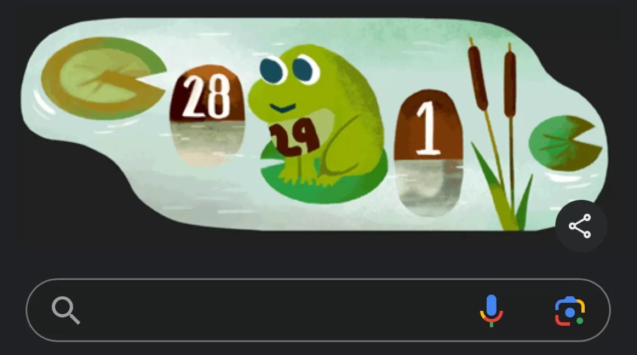 Leap Day 2024 jadi Google Doodle dan Sejarah Unik Tahun Kabisat