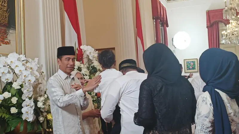 Open House Jokowi di Istana Hari Ini Mulai Pukul 9 Pagi