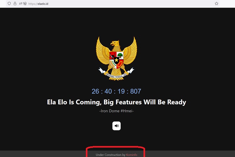 Heboh 1 Apk Elaelo Pengganti X, Menkominfo Akui Bukan Buatan Pemerintah