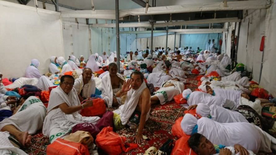 Kondisi Tenda Jemaah Haji di Mina, Tidur di Lorong dan Antre Toilet 2 Jam