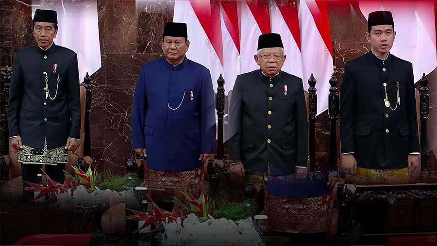 Prabowo-Gibran Resmi Jadi Presiden dan Wapres RI 2024-2029