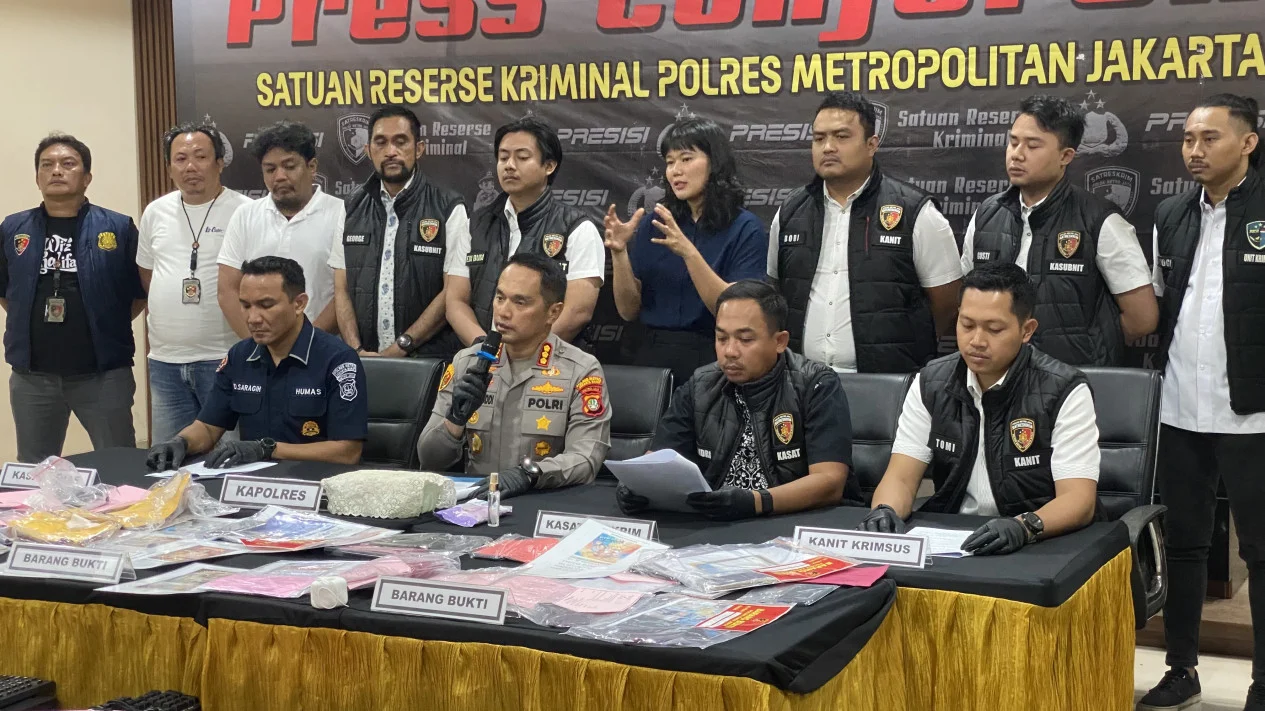 Sindikat Judol Jaringan Kamboja di Jakbar Retas Situs Pemerintah